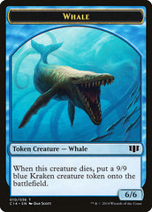 Whale // Zombie (011/036) Double-Sided Token [Commander 2014 Tokens] | Silver Goblin