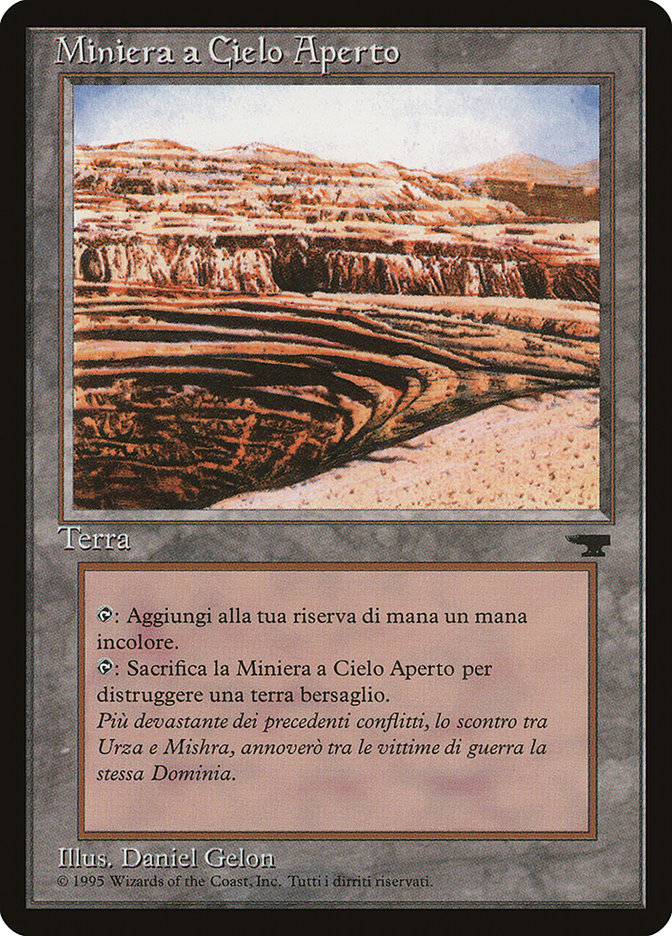 Strip Mine (Italian) - "Miniera a Cielo Aperto" [Rinascimento] | Silver Goblin