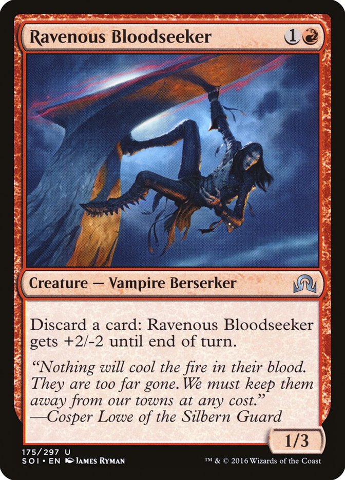 Ravenous Bloodseeker [Shadows over Innistrad] | Silver Goblin