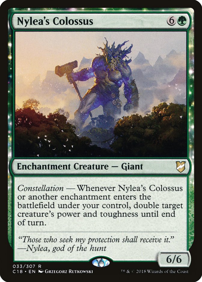 Nylea's Colossus [Commander 2018] | Silver Goblin