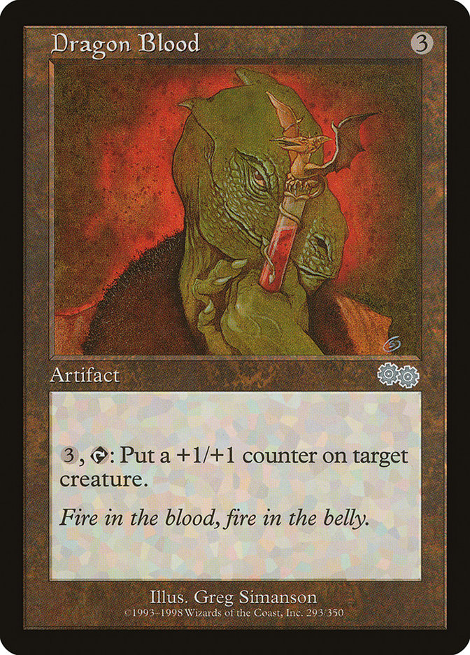 Dragon Blood [Urza's Saga] | Silver Goblin