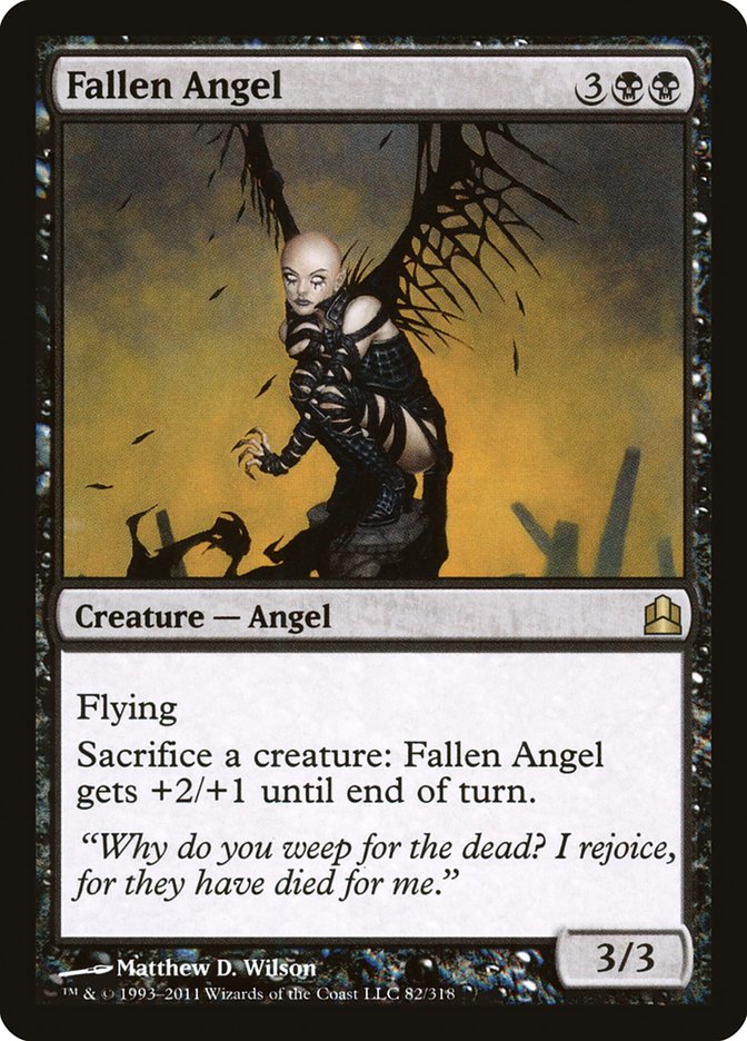 Fallen Angel [Commander 2011] | Silver Goblin