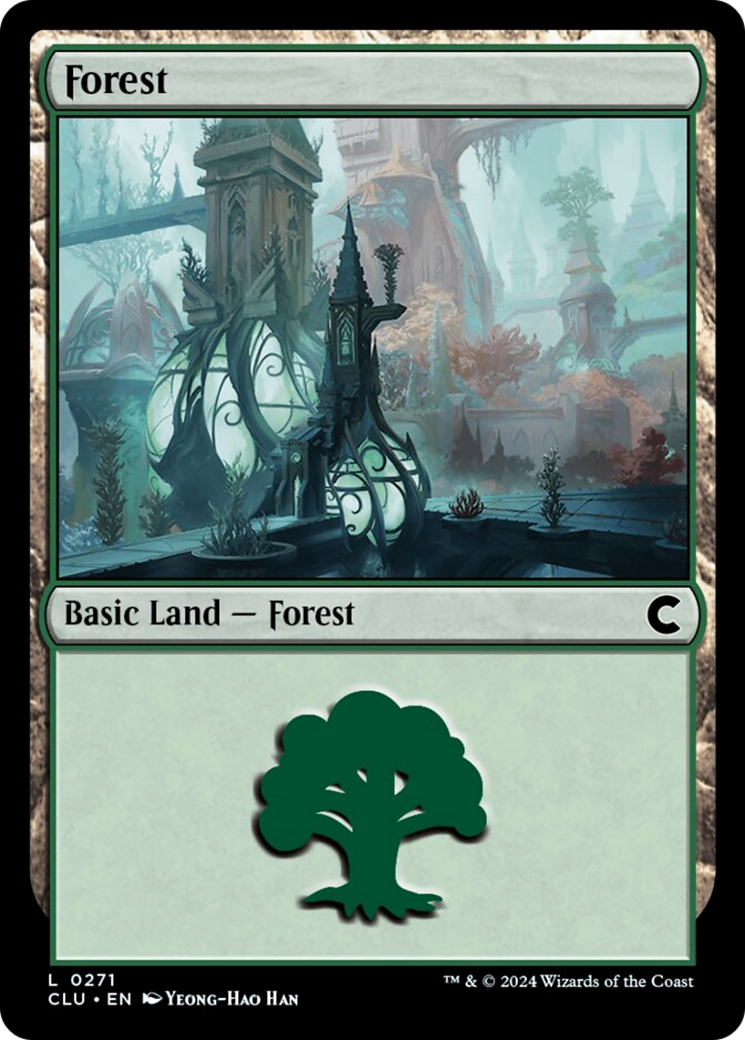 Forest (0271) [Ravnica: Clue Edition] | Silver Goblin
