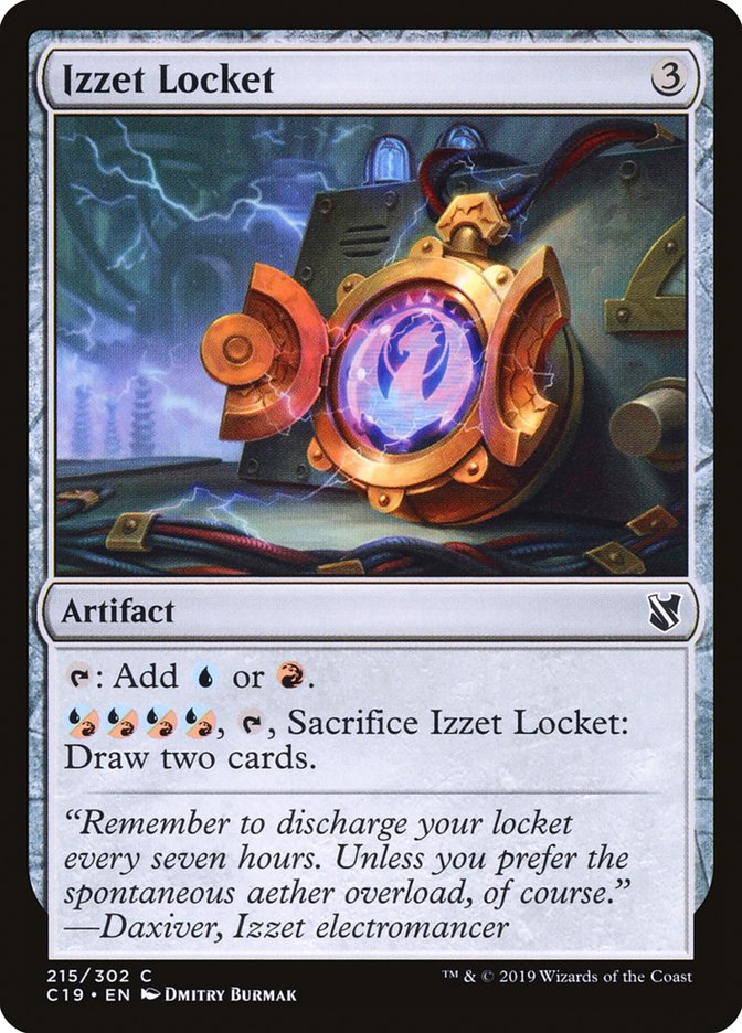 Izzet Locket [Commander 2019] | Silver Goblin
