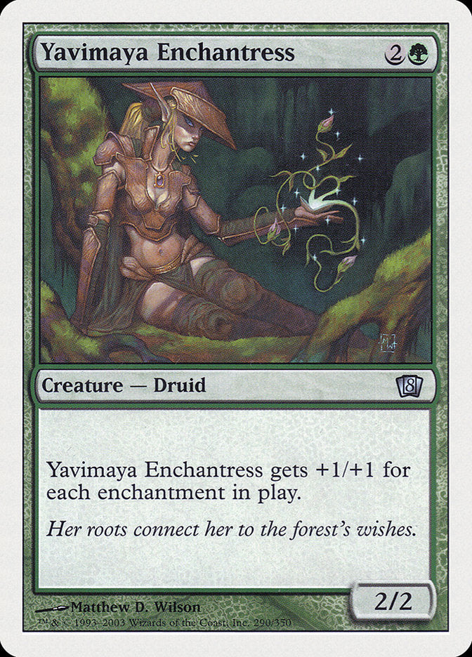 Yavimaya Enchantress [Eighth Edition] | Silver Goblin