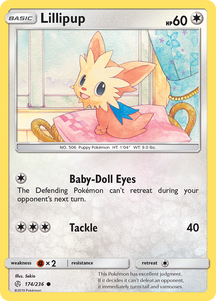 Lillipup (174/236) [Sun & Moon: Cosmic Eclipse] | Silver Goblin