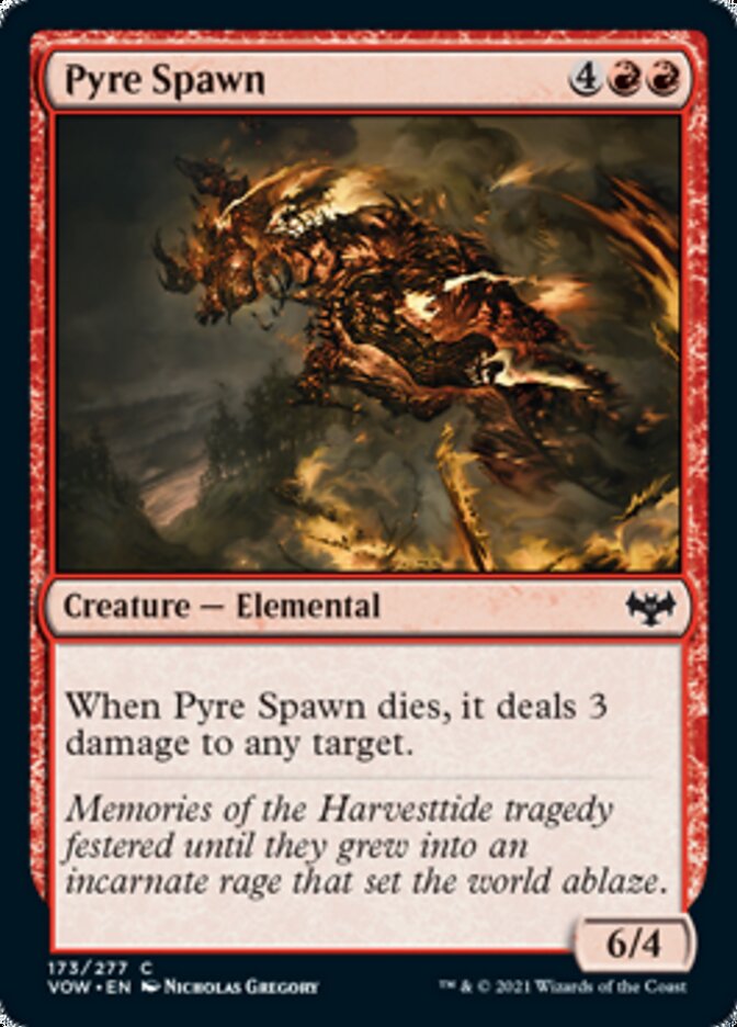 Pyre Spawn [Innistrad: Crimson Vow] | Silver Goblin