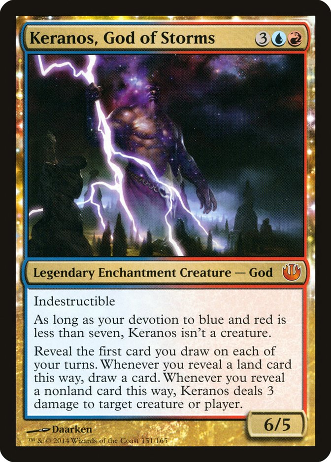 Keranos, God of Storms [Journey into Nyx] | Silver Goblin