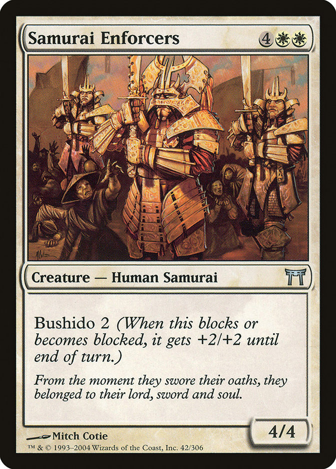 Samurai Enforcers [Champions of Kamigawa] | Silver Goblin