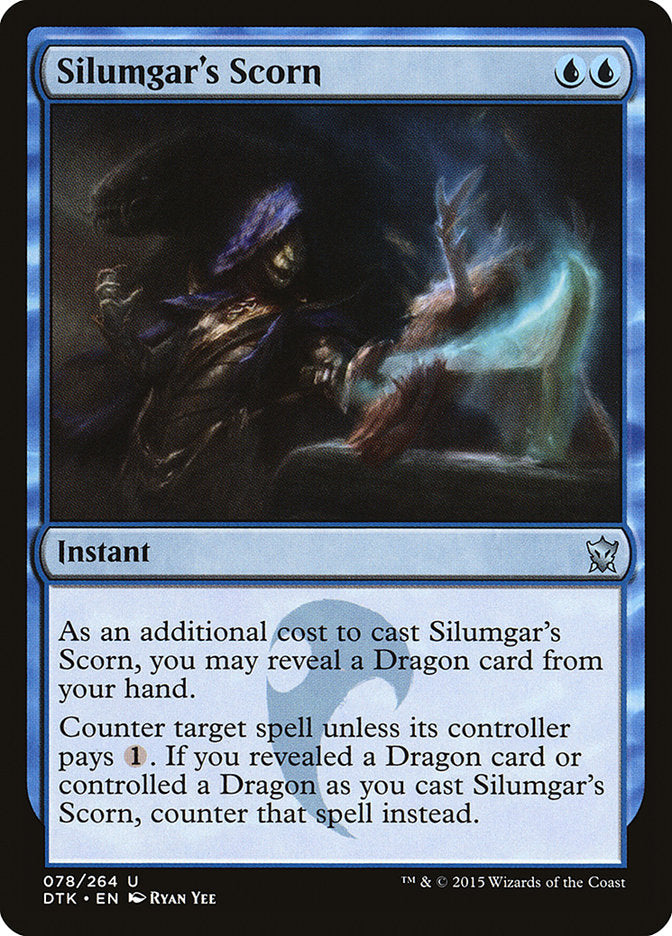 Silumgar's Scorn [Dragons of Tarkir] | Silver Goblin