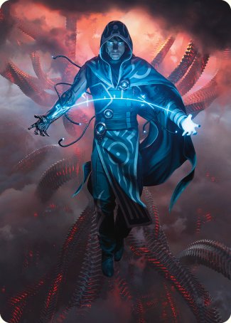 Jace, the Perfected Mind Art Card [Phyrexia: All Will Be One Art Series] | Silver Goblin