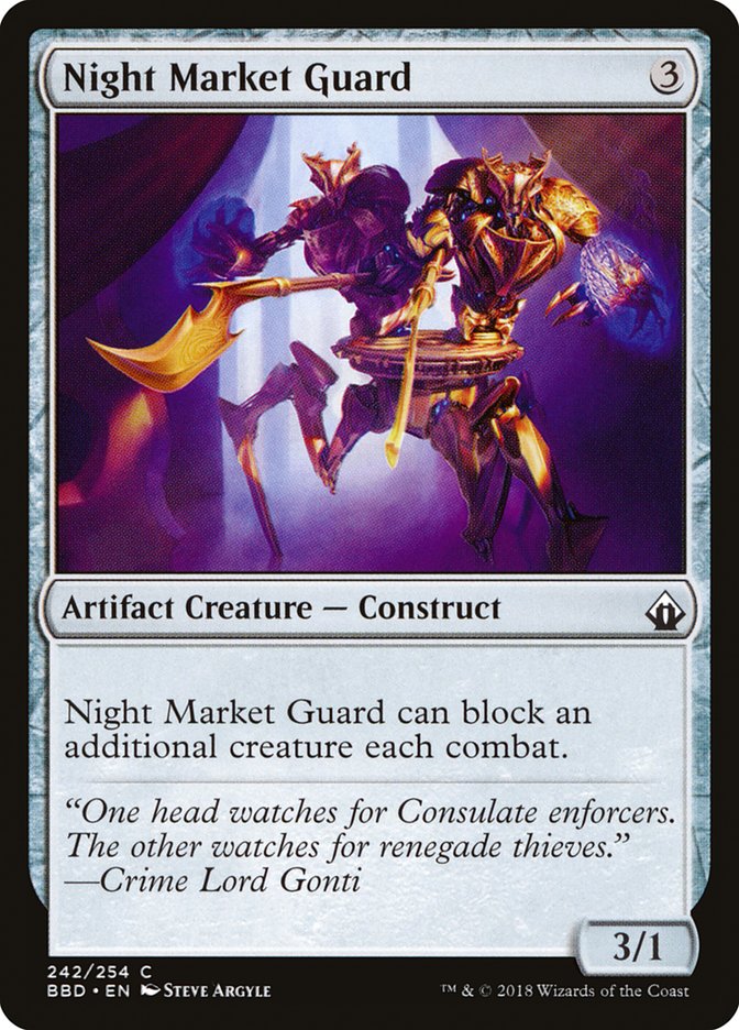 Night Market Guard [Battlebond] | Silver Goblin