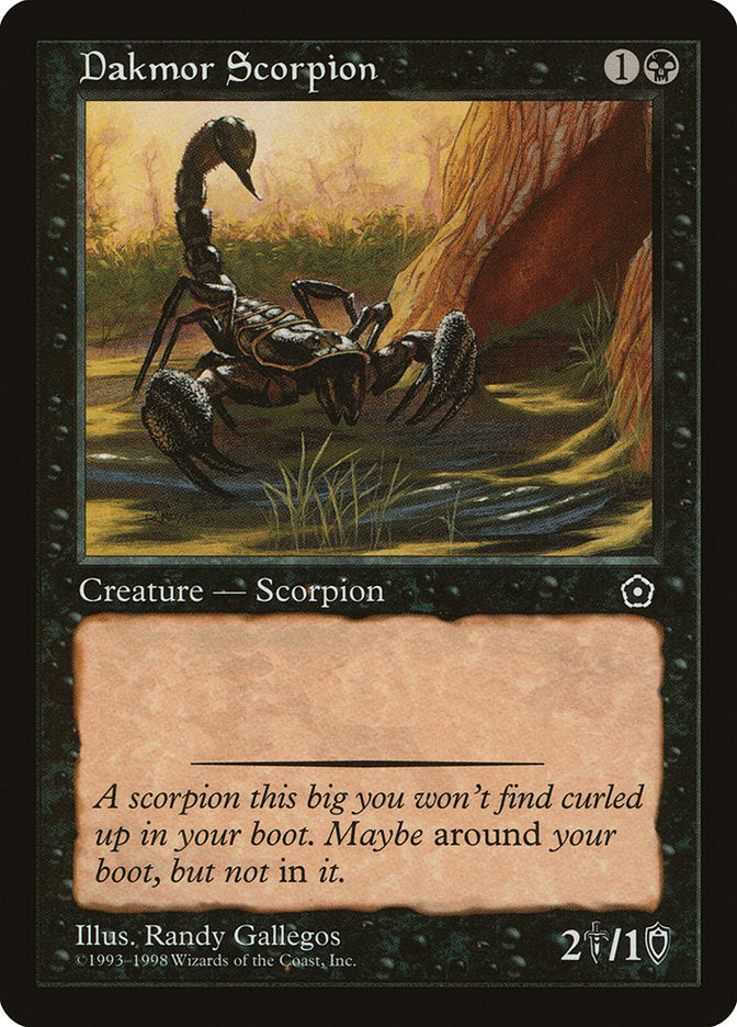 Dakmor Scorpion [Portal Second Age] | Silver Goblin