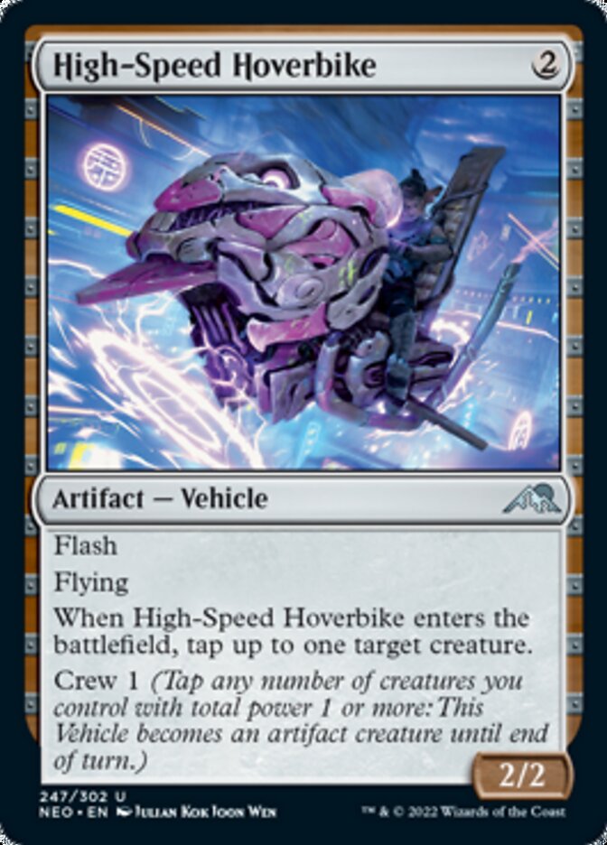 High-Speed Hoverbike [Kamigawa: Neon Dynasty] | Silver Goblin