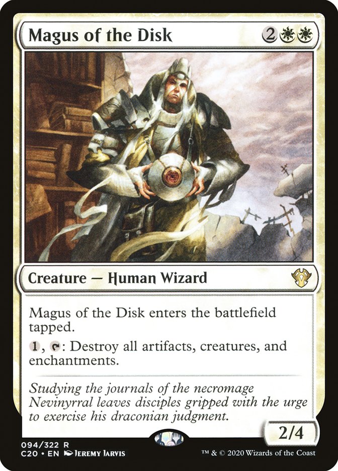 Magus of the Disk [Commander 2020] | Silver Goblin