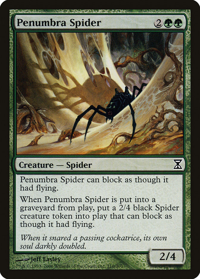 Penumbra Spider [Time Spiral] | Silver Goblin