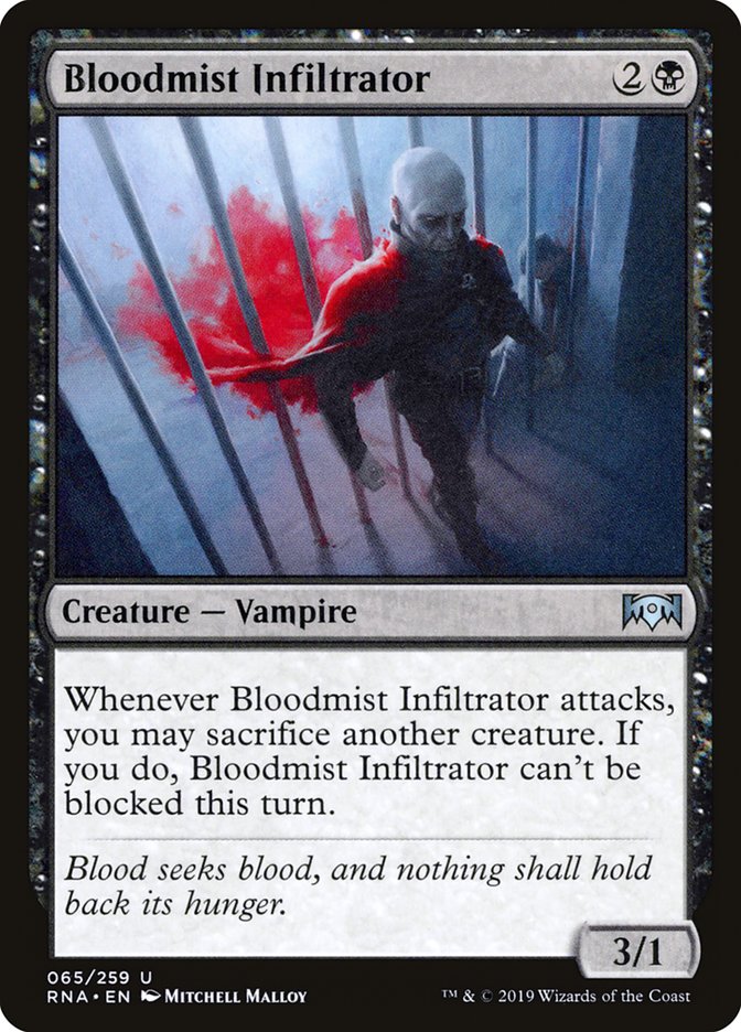 Bloodmist Infiltrator [Ravnica Allegiance] | Silver Goblin