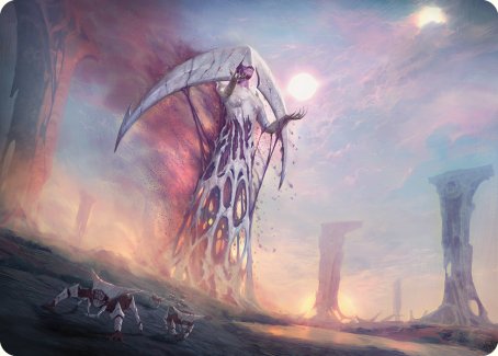 White Sun's Twilight Art Card [Phyrexia: All Will Be One Art Series] | Silver Goblin