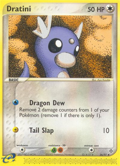Dratini (26/97) [EX: Dragon] | Silver Goblin