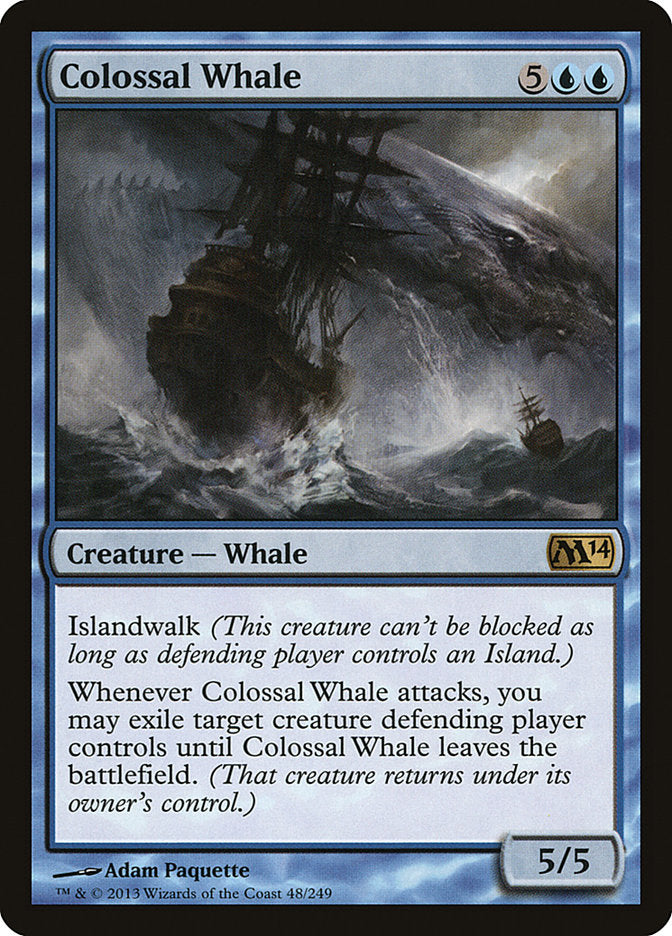 Colossal Whale [Magic 2014] | Silver Goblin