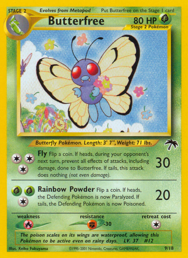 Butterfree (9/18) [Southern Islands] | Silver Goblin