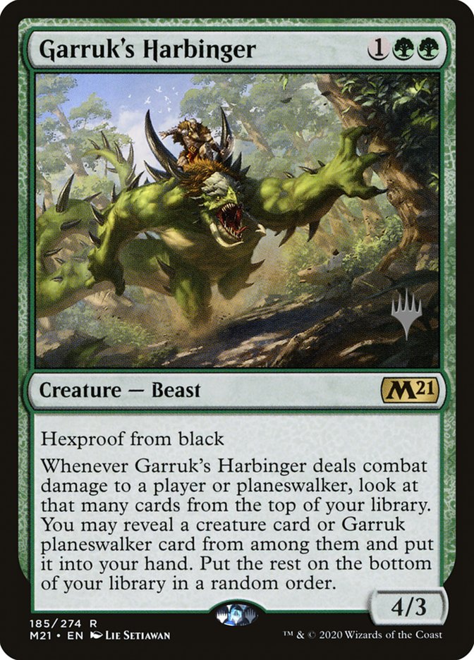 Garruk's Harbinger (Promo Pack) [Core Set 2021 Promos] | Silver Goblin