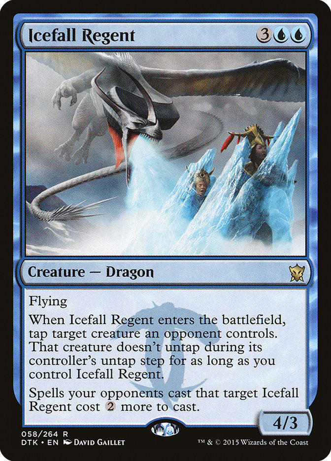 Icefall Regent [Dragons of Tarkir] | Silver Goblin