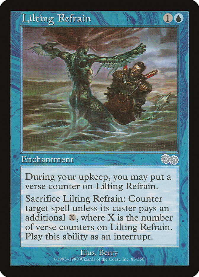 Lilting Refrain [Urza's Saga] | Silver Goblin