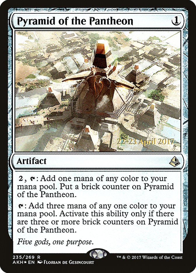 Pyramid of the Pantheon [Amonkhet Prerelease Promos] | Silver Goblin