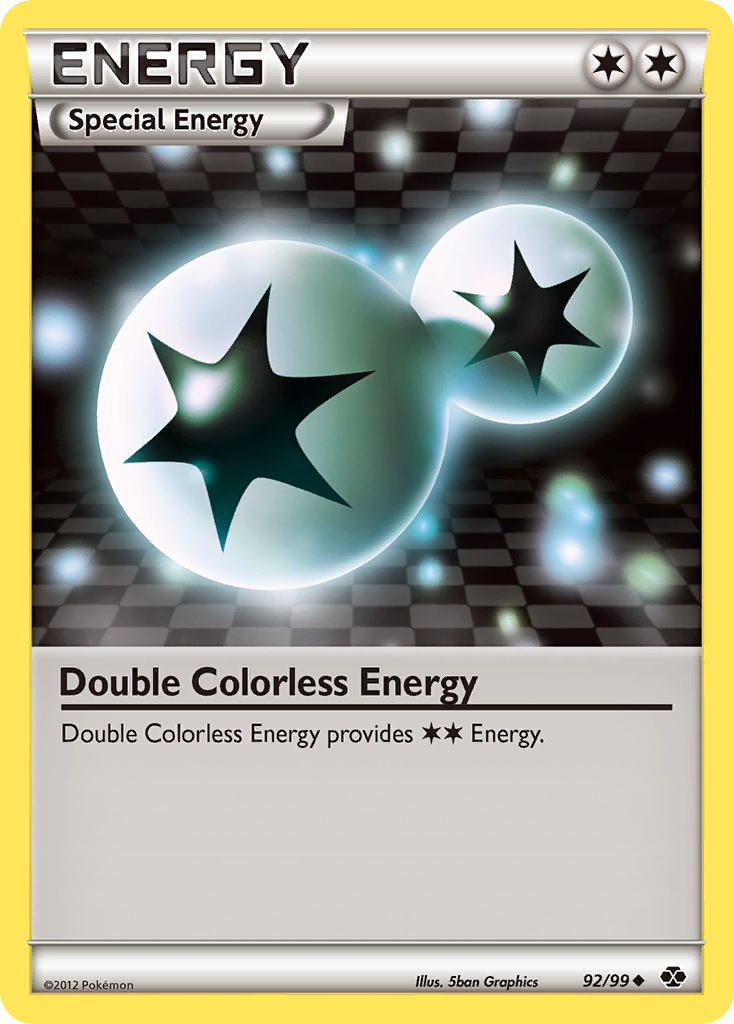 Double Colorless Energy (92/99) [Black & White: Next Destinies] | Silver Goblin