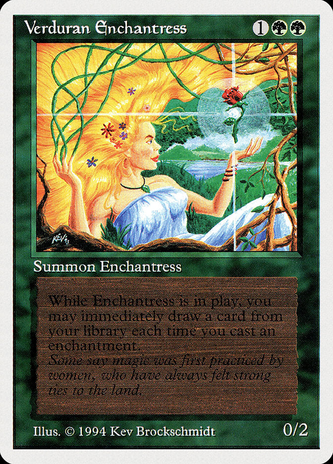Verduran Enchantress [Summer Magic / Edgar] | Silver Goblin