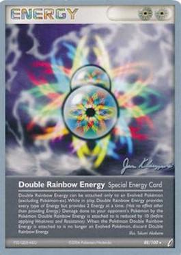 Double Rainbow Energy (88/100) (Psychic Lock - Jason Klaczynski) [World Championships 2008] | Silver Goblin