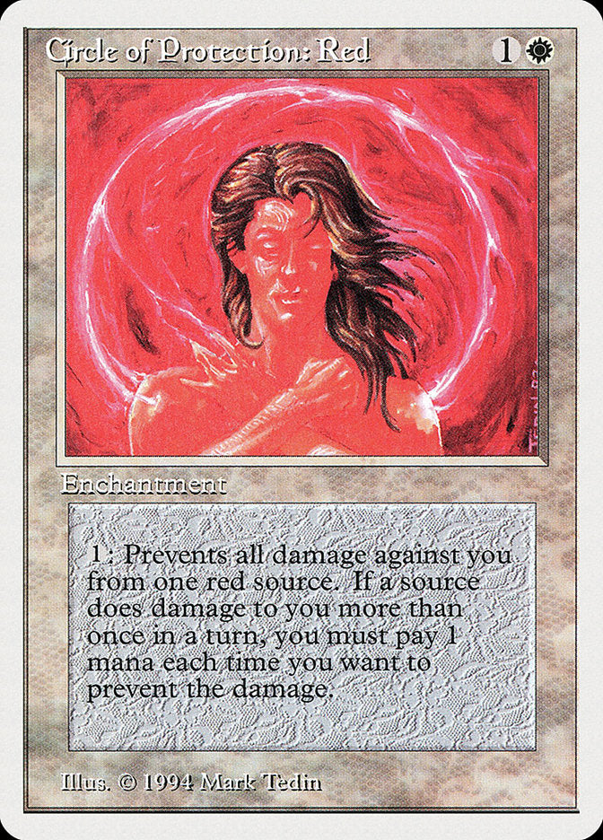 Circle of Protection: Red [Summer Magic / Edgar] | Silver Goblin