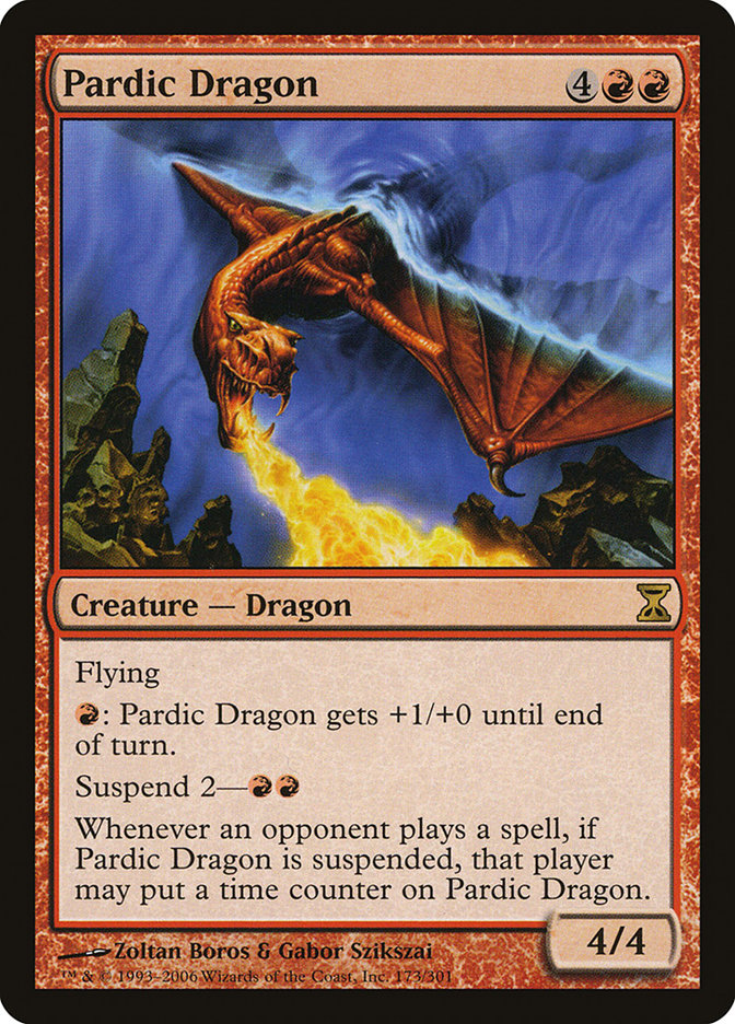 Pardic Dragon [Time Spiral] | Silver Goblin