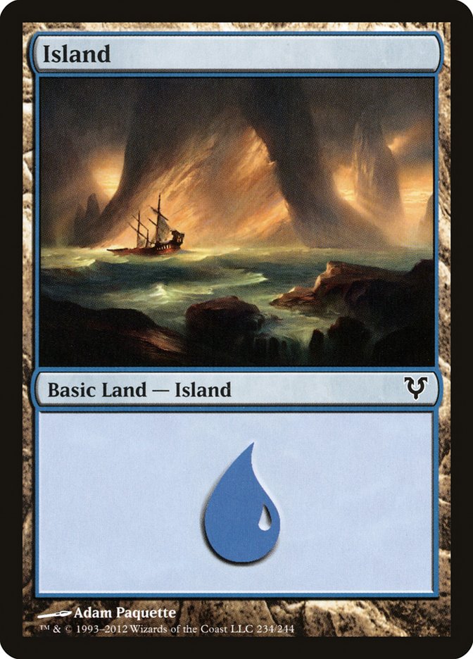 Island (234) [Avacyn Restored] | Silver Goblin