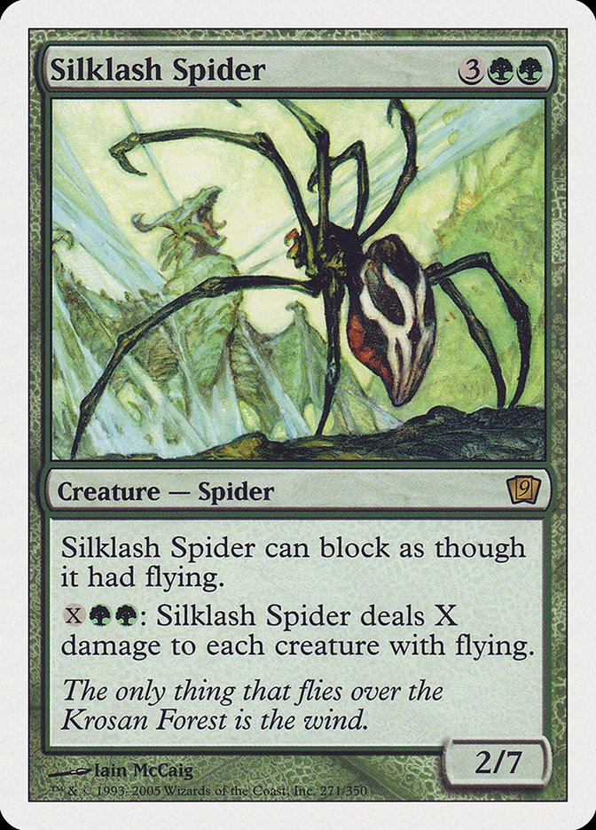 Silklash Spider [Ninth Edition] | Silver Goblin