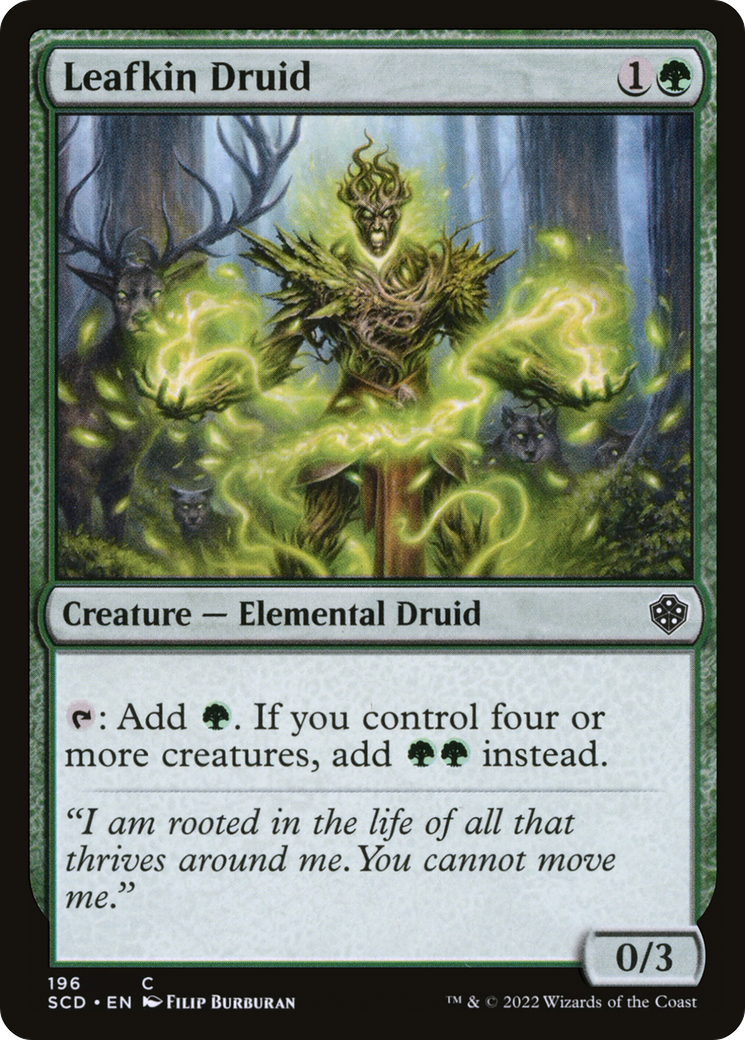 Leafkin Druid [Starter Commander Decks] | Silver Goblin
