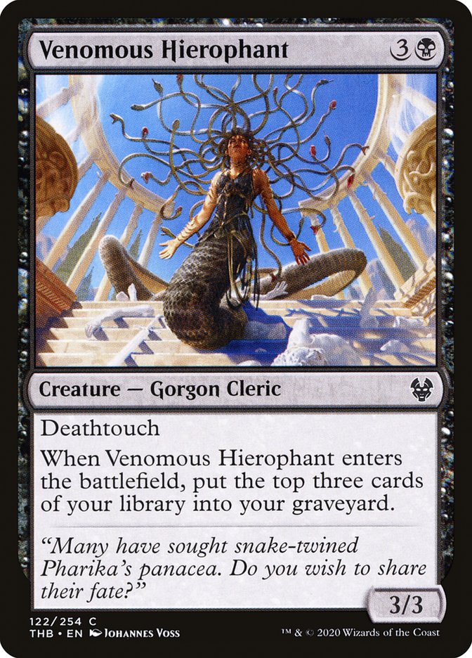 Venomous Hierophant [Theros Beyond Death] | Silver Goblin