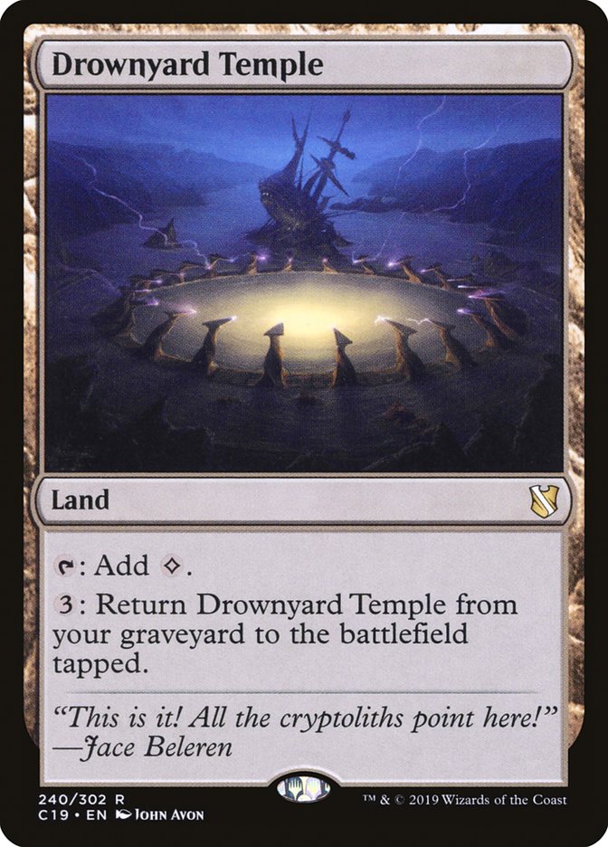 Drownyard Temple [Commander 2019] | Silver Goblin