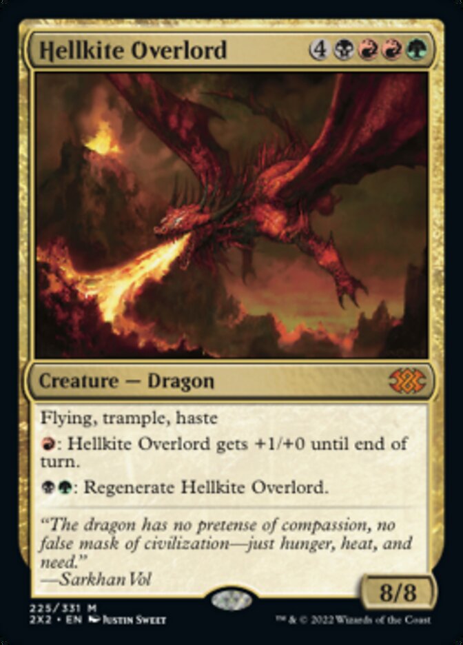 Hellkite Overlord [Double Masters 2022] | Silver Goblin