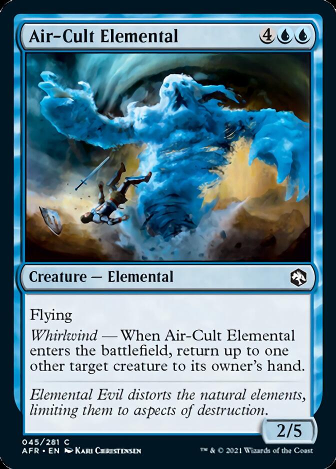 Air-Cult Elemental [Dungeons & Dragons: Adventures in the Forgotten Realms] | Silver Goblin