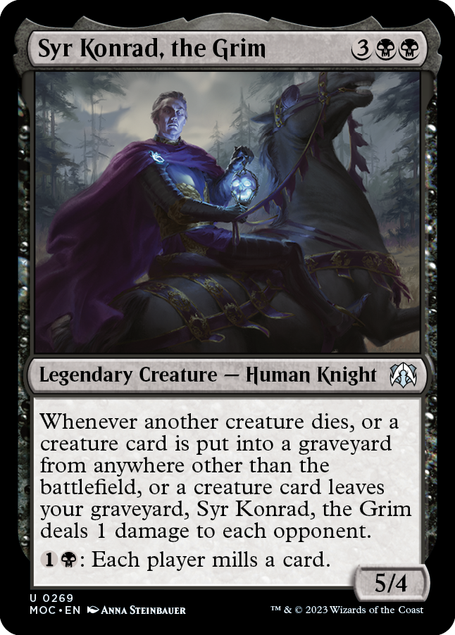 Syr Konrad, the Grim [March of the Machine Commander] | Silver Goblin
