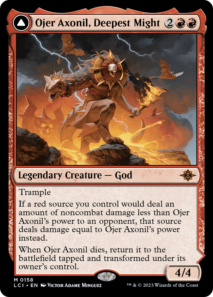 Ojer Axonil, Deepest Might // Temple of Power [The Lost Caverns of Ixalan] | Silver Goblin