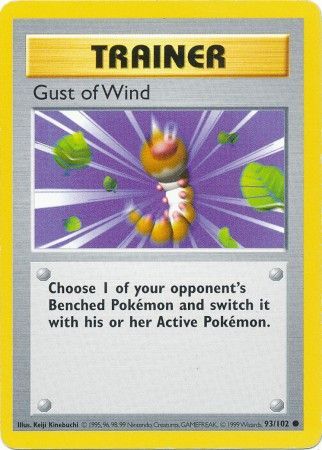 Gust of Wind (93/102) [Base Set Shadowless Unlimited] | Silver Goblin