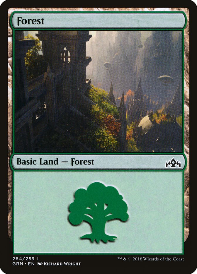 Forest (264) [Guilds of Ravnica] | Silver Goblin