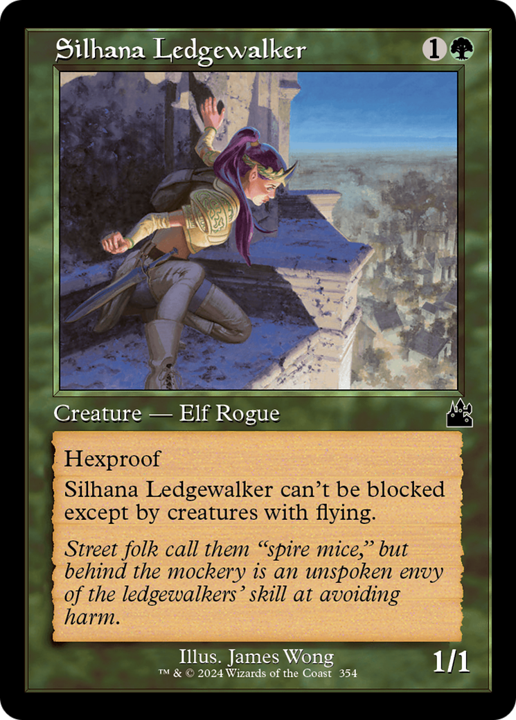 Silhana Ledgewalker (Retro Frame) [Ravnica Remastered] | Silver Goblin