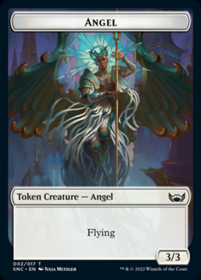 Angel Token [Streets of New Capenna Tokens] | Silver Goblin