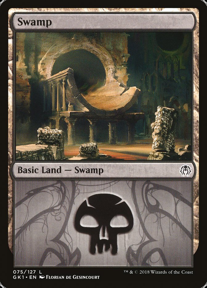 Swamp (75) [Guilds of Ravnica Guild Kit] | Silver Goblin