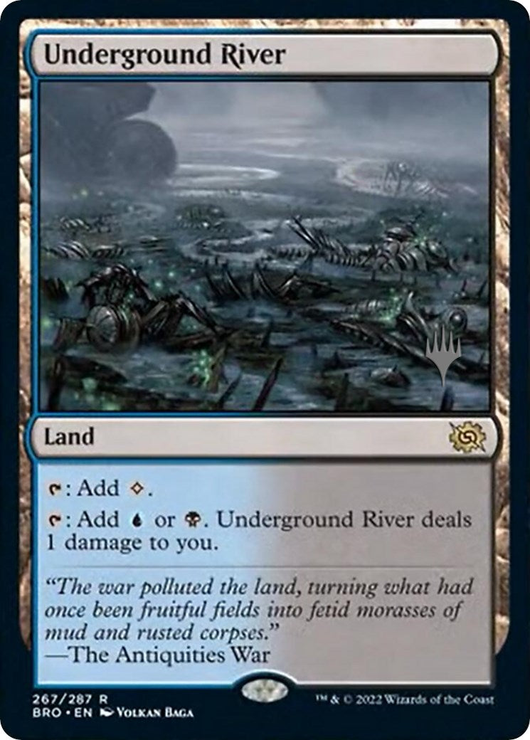 Underground River (Promo Pack) [The Brothers' War Promos] | Silver Goblin