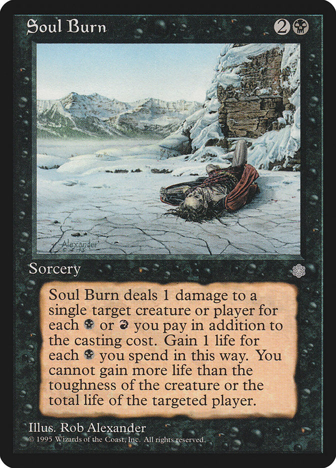 Soul Burn [Ice Age] | Silver Goblin